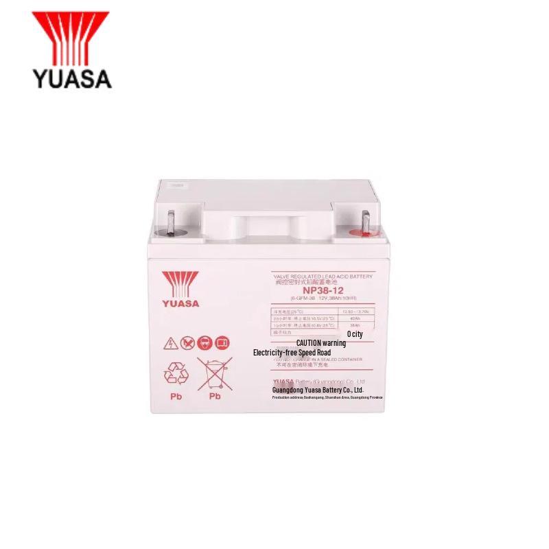 YUASA NP38-12 Maintenance-Free 12V 38AH Marine & Emergency UPS Battery