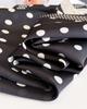 Fashion Dot Print Silk Square Scarf Women Soft Satin Kerchief Foulard Hairband Hands Bag Ribbon Head Hijab Neckerchief Headband