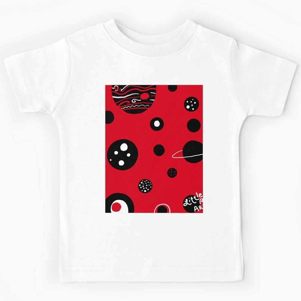 Lady Bugs in Space Kids T-Shirt 100