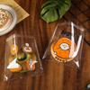 Cartoon Bread Storage Bags Self-Sealing Clear Plastic Packaging Bags For Sliced Bread Donuts Bagels Buns Resealable Bakery