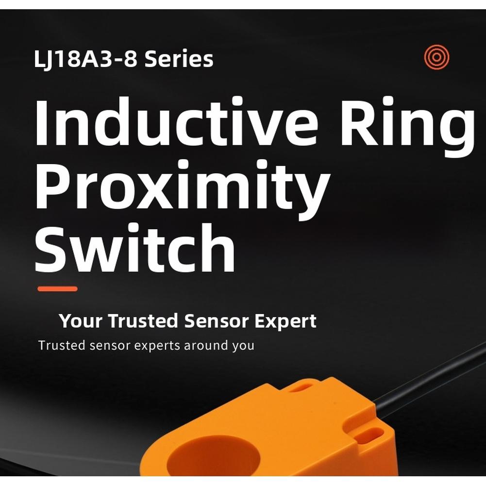 Proximity Switch Sensor DC 12-24V High Sensitivity Annular Proximity Switch Sensor For Metal Detection High Speed Sensor Tools