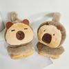 Thicken Capybara Earmuffs Windproof Children's Ear Cap Comfortable Winter Plush Earmuffs  Girls
