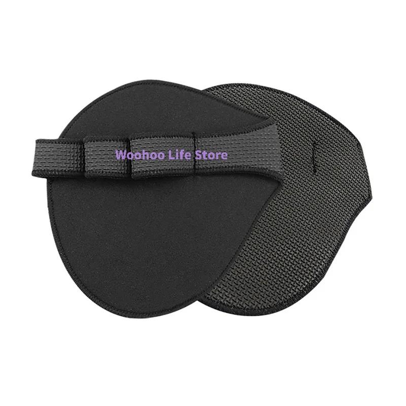 Gym Hand Grips Weightlifting Gloves Palm Protectors Anti Slip Workout Gloves Open Finger For Cross Training