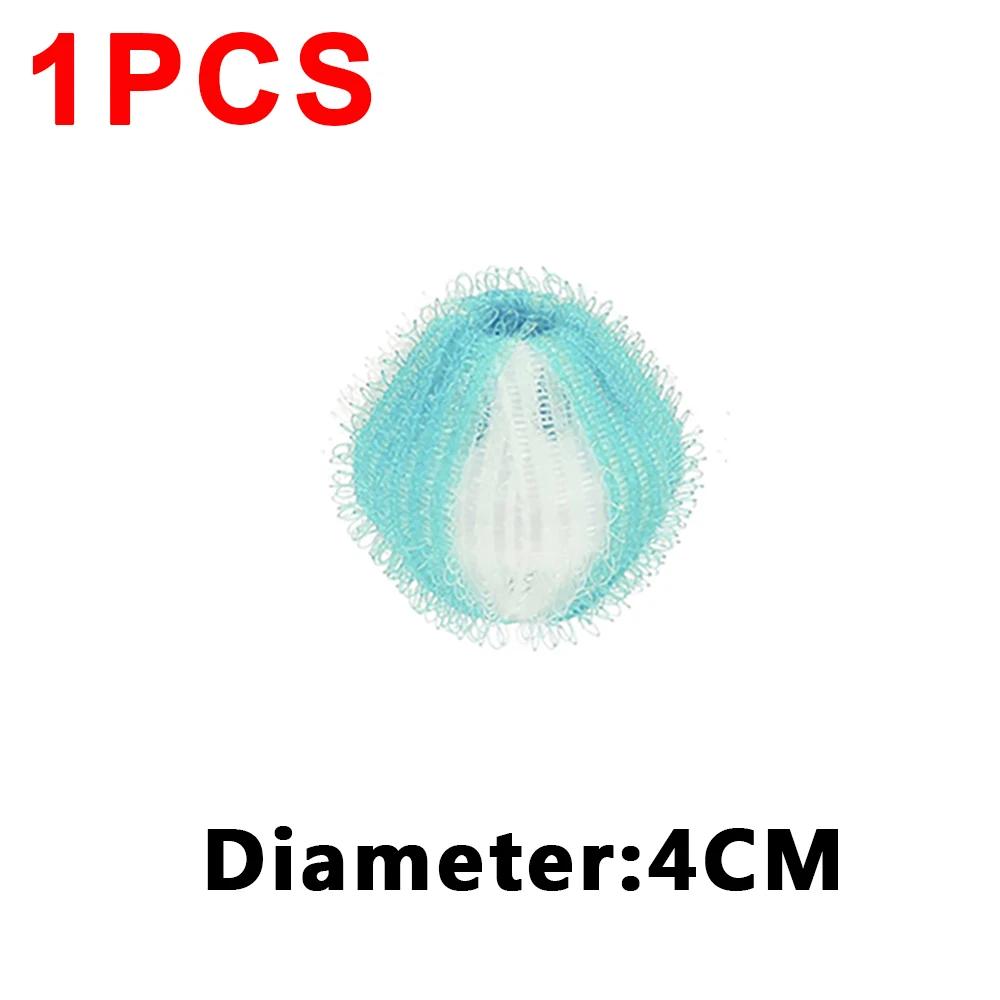 6/1pcs Washing Machine Filter Floating Lint Hair Remover Catcher Reusable Laundry Balls Dirty Collection Fluff Cleaning Balls