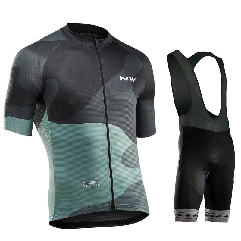 New NW Cycling Suit Men's Summer Mountain Road Racing Suit Breathable Outdoor Riding Equipment