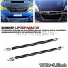 For Dodge Charger Adjustable Bumper Lip Splitter Strut Rod Tie Support Bar Black