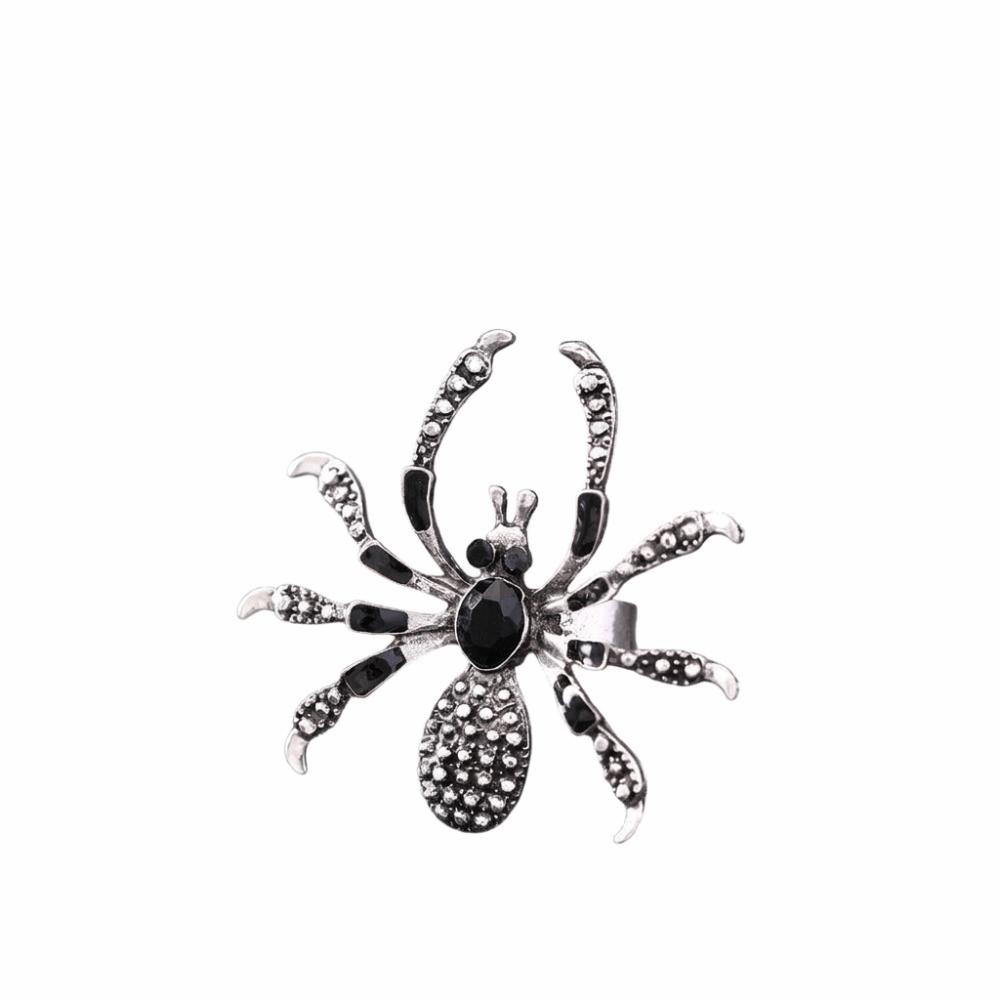 Animal Open Ring Insects Finger Ring Hip Hop Spider Ring Women Jewelry Style B