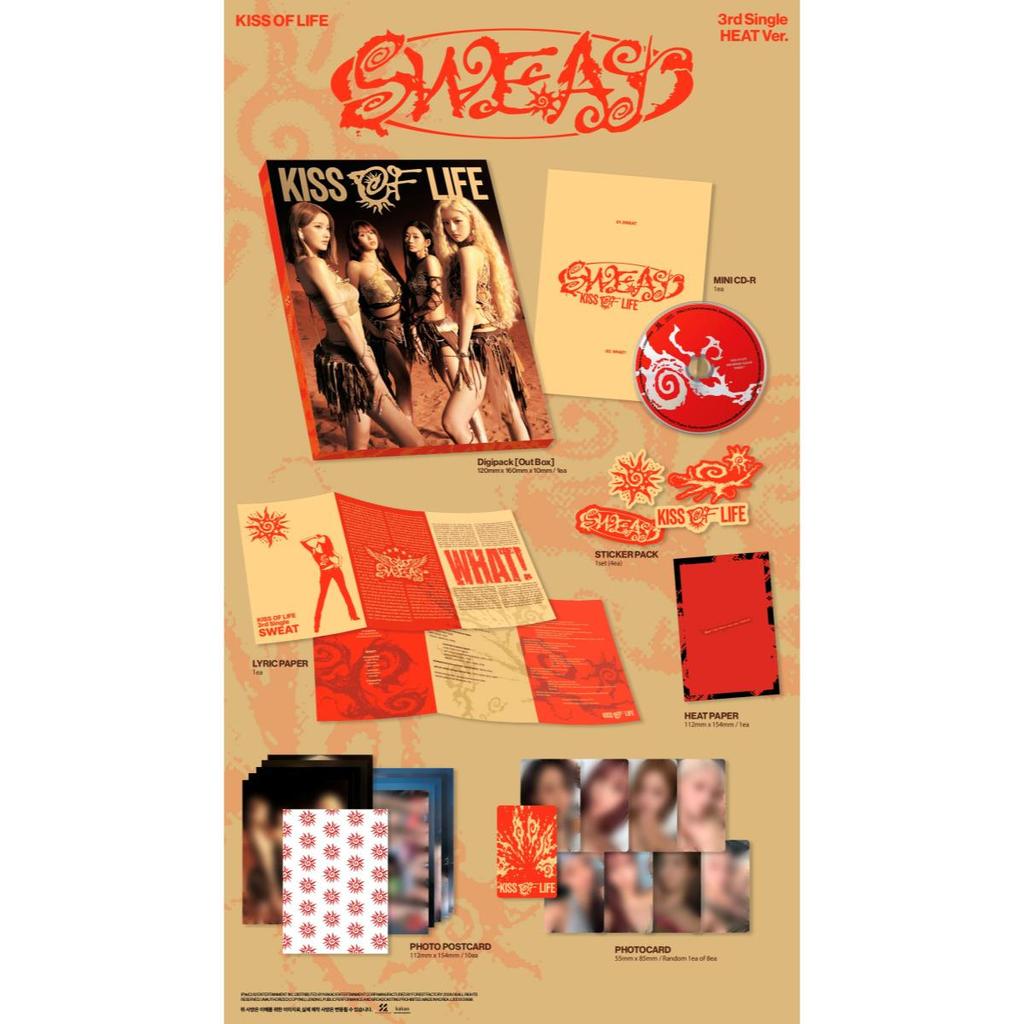 Kiss Of Life SWEAT / 3. Single-Album