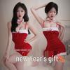 Cross-border Sexy Lingerie New Year & Christmas Cosplay Outfit – Seductive Nightwear Passion Set.
