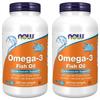 Now Foods Maletuously Distilled Omega-3 1000mg Fish Softgels 200 Tablets 2 Pcs