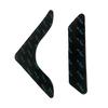 Washable Non-Slip Triangle Rubber Stickers for Bathroom Floor and Door Mats