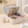 New Detachable 3 in 1 Cosmetic Bag Waterproof Travel Organizer for Toiletries Large Capacity Makeup Pouch