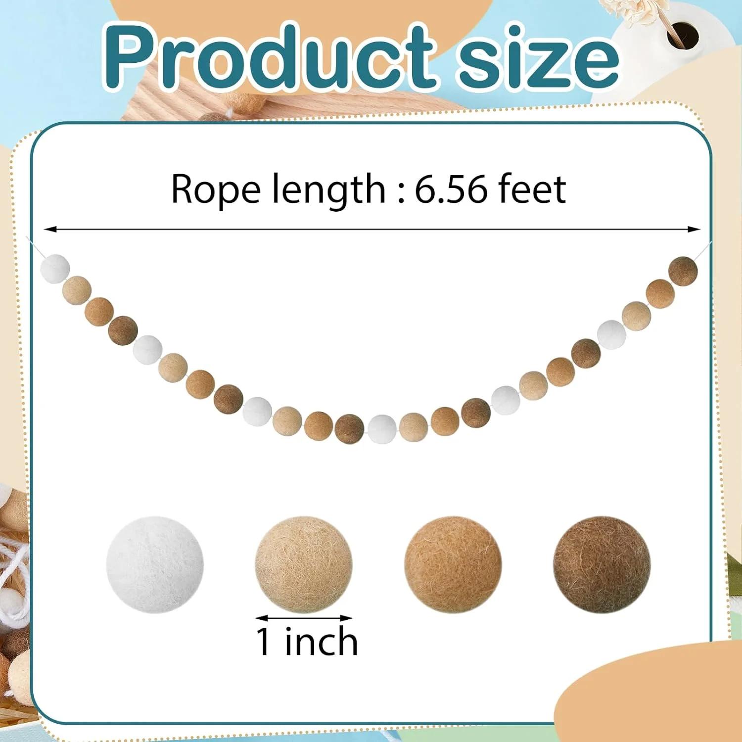 

Birthday Party Decoration Pompom String Arrangement Kindergarten Dress Up Flag Accessories Handmadepom Pom One Size белый