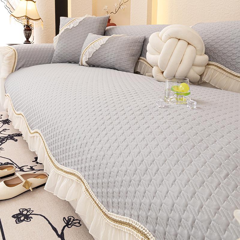 

2025 new sofa cushion cool Doudou summer cool anti-cat scratch straight row irregular special-shaped sofa seat cushion 60*60cm