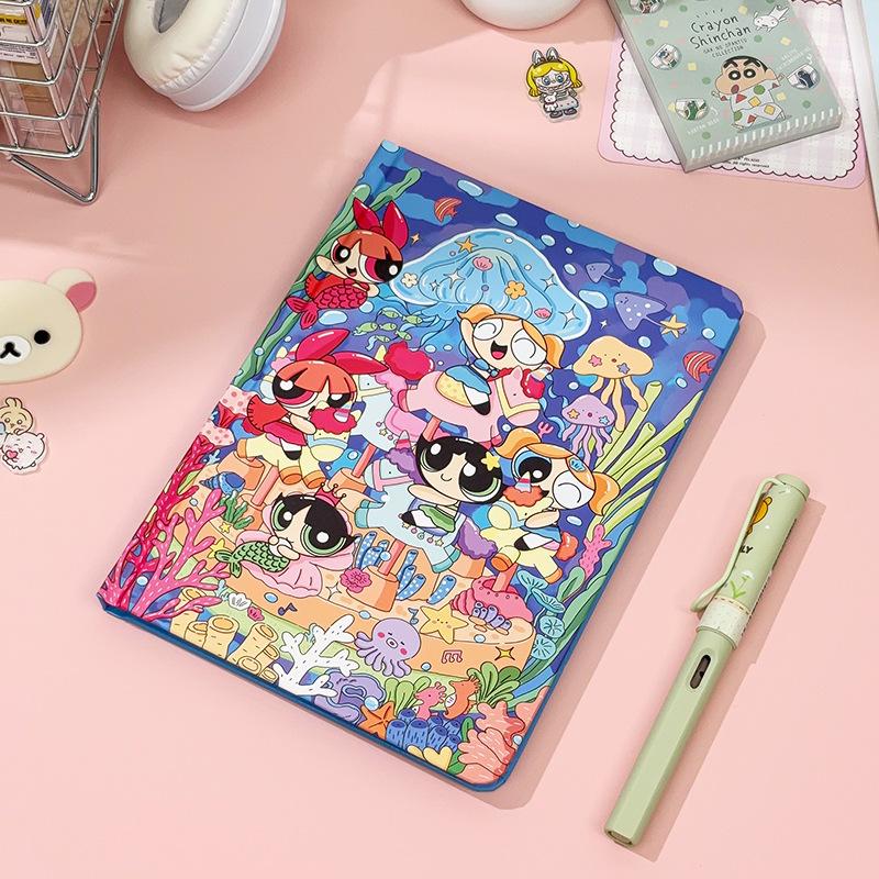 Feitian Little Policewoman Hard Shell Painted Notebook A5 Student Cute Handbook Inner Page Printing High Value Notepad