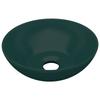 VidaXL Lavabo de Salle de Bain Rond Vasque à Poser de Toilette Lave-mains de Cuisine Salle de Cosmétiques Maison Intérieur 146981