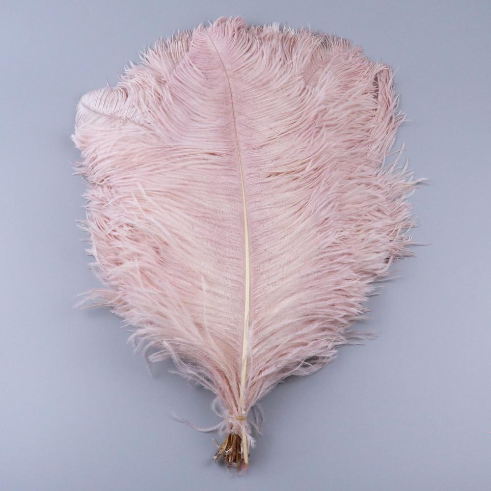 10 Pcs Colorful Ostrich Feather Wedding Table Centerpiece Decoration Plume Real Ostrich Feathers for Carnival Support 15-50 CM