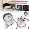 Motorcycle LED Waterproof Odometer Tachometer Electric Speedometer with Backlit