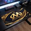 Olympique Lyonnais FC Theme Pattern Mouse Pad, Soccer Logo Design XXL Gaming Desk Mat Non-Slip Computer Mouse Pad