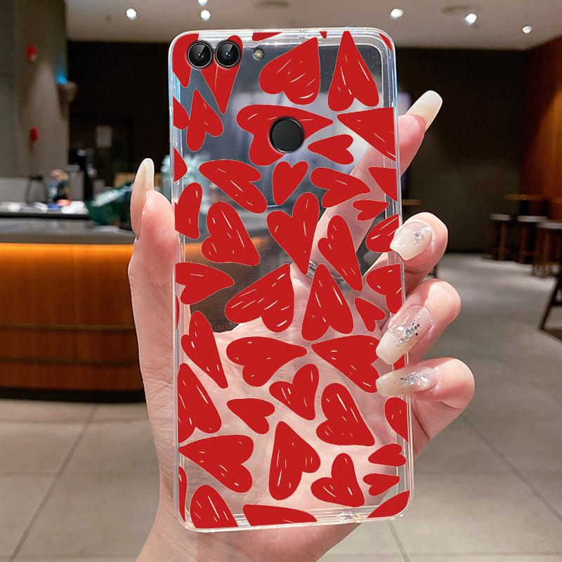 Casing For Huawei P Smart 2018 Phone Case FIG-LX1 FIG-LA1 Luxury Cute Cool Boys Girls Transparent Soft Silicone TPU Back Cover