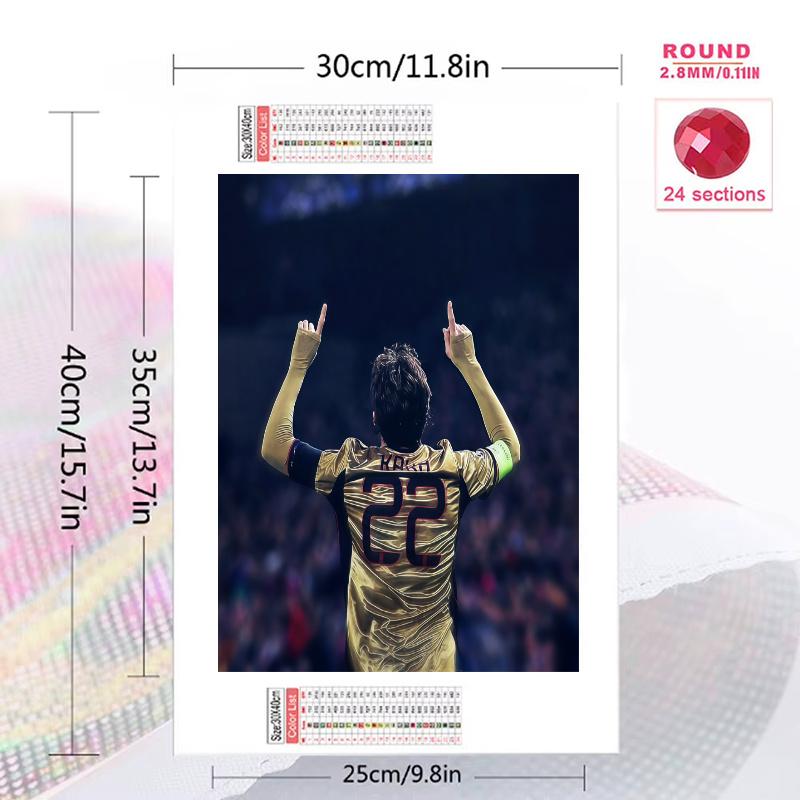 Kaka Pattern 3pcs 100% Round Full Drill 5D DIY Diamond Painting Embroidery Cross Stitch Rhinestone Décor