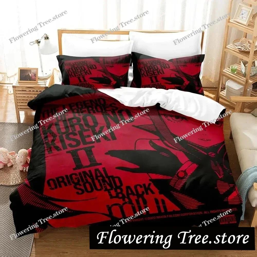 Anime The Legend Of Heroes Bettwäsche-Set Bettbezug Bett-Set Bettbezug Kissenbezug Bettdecke King Queen Size Jungen Erwachsene Bettwäsche