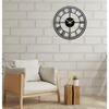 Metal Analog Wall Clock for Living Room, Office, Kitchen, Home and Hall Fancy Big Size Modern Wall Watch for Home Decor (40CM)