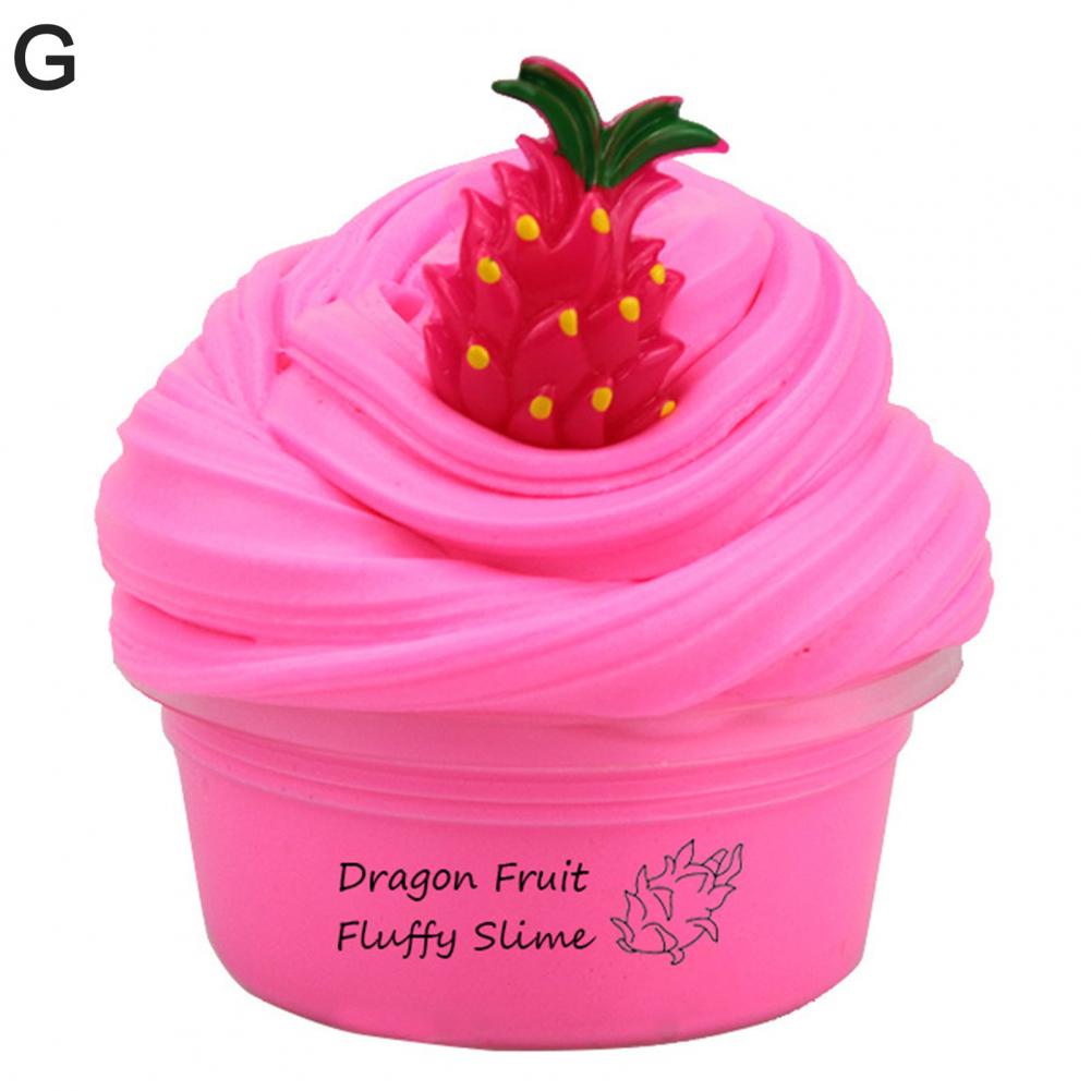 60ml Butter Non-sticky with Charm Super Soft Stress Relief Fruit Cherry Toys  Playsets