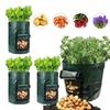 Bag Garden Pot For Potatoes Carrots Vegetables Set 4 Pcs
