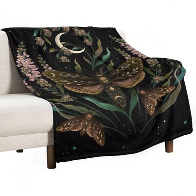 Death's Head Throw Blanket Sofas Luxury Thicken Beach Custom Blankets