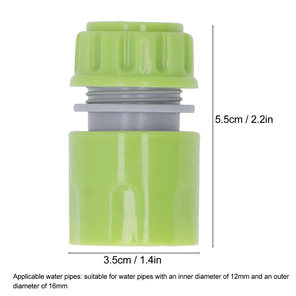 10pcs ABS Water Quick Connectors Gardening Water Hose Quick Connector  Outdoor Hose Repair