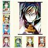 Póster de pared con desplazamiento de Anime Boku Todoroki My Hero Academia, pintura colgante para cosplay