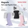 MagSafe-kompatibler magnetischer Scharnier-Ständer Kartenhalter mit magnetfreier Vollabdeckung