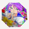 1pc Rainbow Cat Girl Outdoor Umbrella - Automatic Opening/Closing, Portable 3-Fold Design, Iron Frame, Festival Gift for Fans, Travelers, Daily U