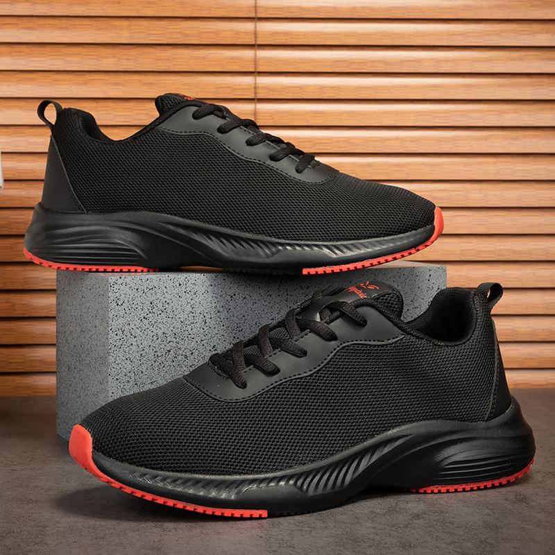 

Мужская дышащая, удобная, модная, повседневная спортивная обувь, легкая, нескользящая, амортизирующая кроссовки для бега, мужская обувь 35