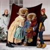 Emmet Otter's Jug-Band Christmas Theme Printed Blanket - Perfect for Couch, Bed, Travel & Outdoor Use | Machine Washable, Cozy & Durable.