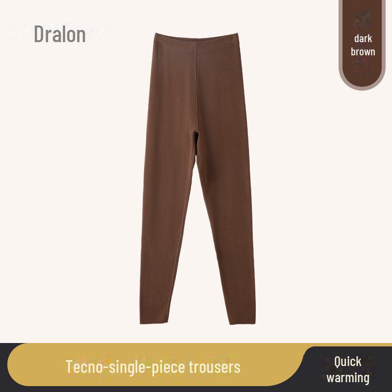 2023 Women's Seamless Autumn Thermal Set: German Velvet Warm Top & Pants
