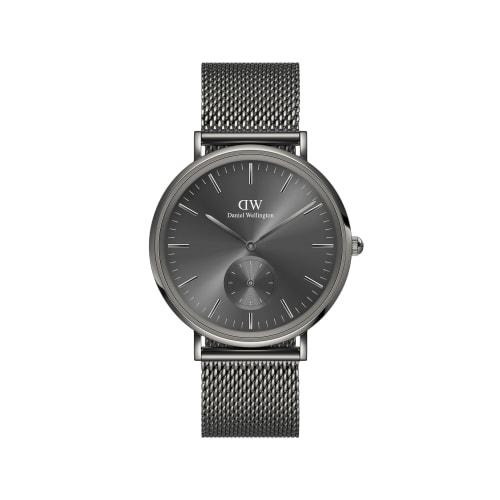 Daniel Wellington DW Men's Classic Multi-Eye Watch, 40mm, Anthracite-Grey. A Sophisticated Luxury Timepiece, Perfect As a Gift.