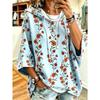 Women's Plus-Size Hooded Sweatshirt, Elegant Comfortable Simple Pattern Print,Fashionable and Versatile