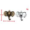 Retro Elephant Charms Alloy Animal Pendants For Jewelry Making Handmade Supplies