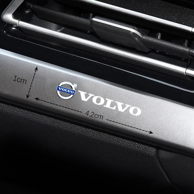 Car Styling PU Emblem Logo Sticker Car Decoration For Volvo Xc60 Xc90 V40 V60 S60 V50 V90 S80 C40 XC40 V70 XC70 C30 C70 Rdesign