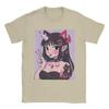 Anime Girl Kawaii Pastel Goth Aesthetic Edgy Satanic Waifu TShirts Unisex Round Collar T Shirts  Short Sleeve Tee Shirt Clothes