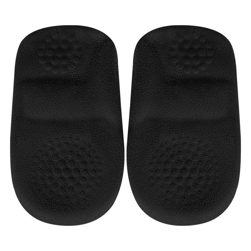 Self-Adhesive Gel Heel Pad: Orthopedic, Massage, Shock-Absorbing, Non-Slip, Invisible, Soft Granules, Half Size for Men & Women