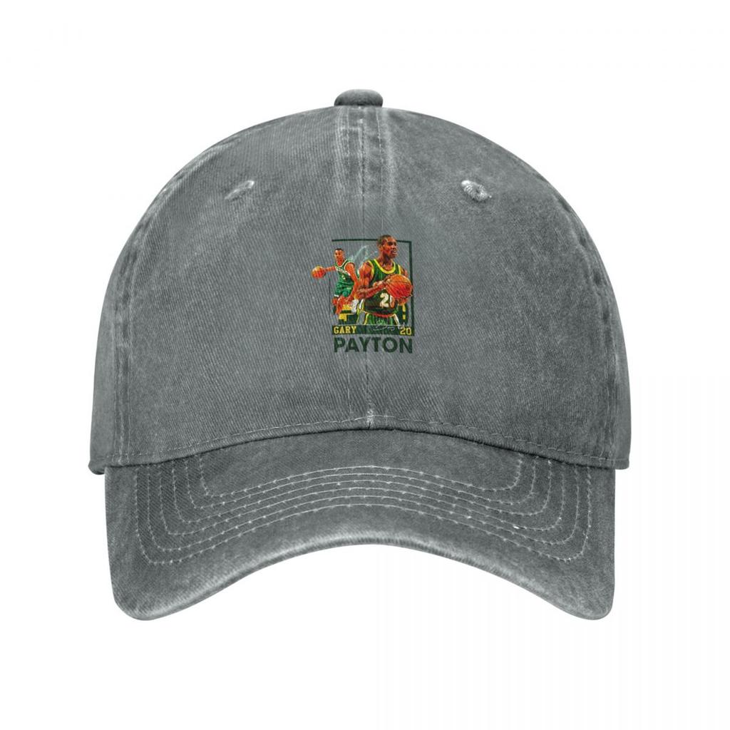 Gary Payton Gary Payton Fan Baseball Cap fashionable Trucker Hat Snap Back Hat Hood Women Caps Unisexs