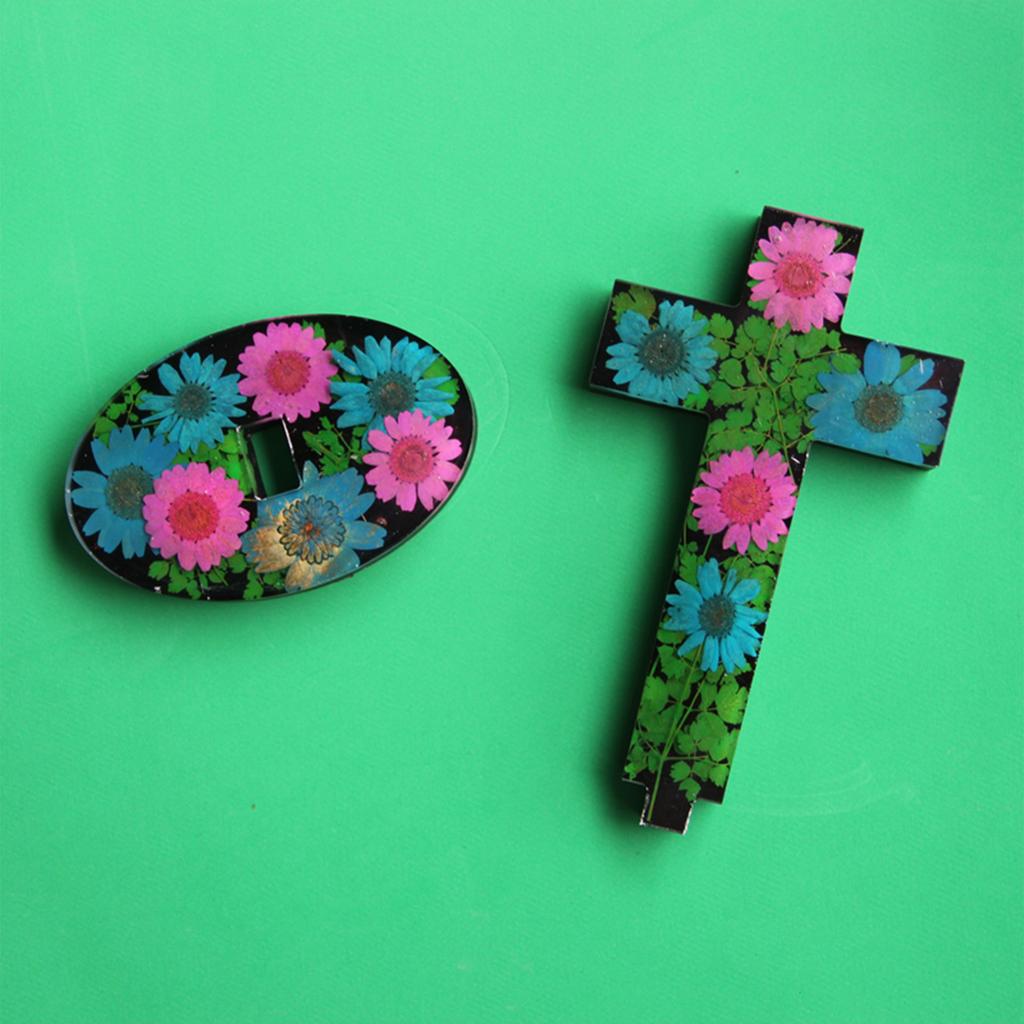 Flexible Silicone Cross Ornament Moulds Religious Crafting Mold Jewelry Making Molds Gift for Hand-Making Enthusiasts