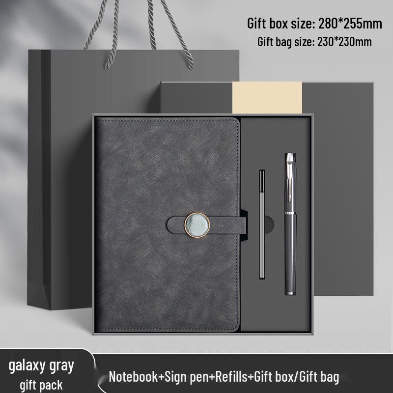 A5 Premium Business Notebook Gift Set - Stylish Stationery Souvenir with Custom Logo