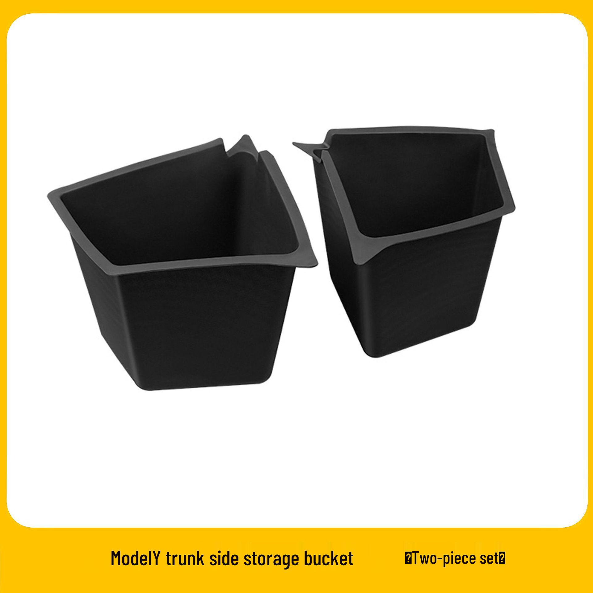 

Tesla Model Y Trunk Side Cover Storage Box Interior Upgrade