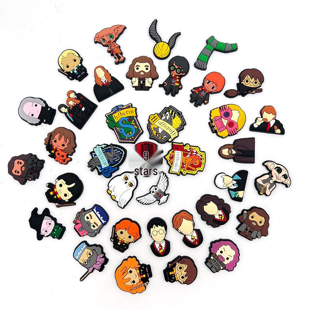 Harry Potter Cipővirág Csatok Croc Klumpa Kiegészítőkhöz