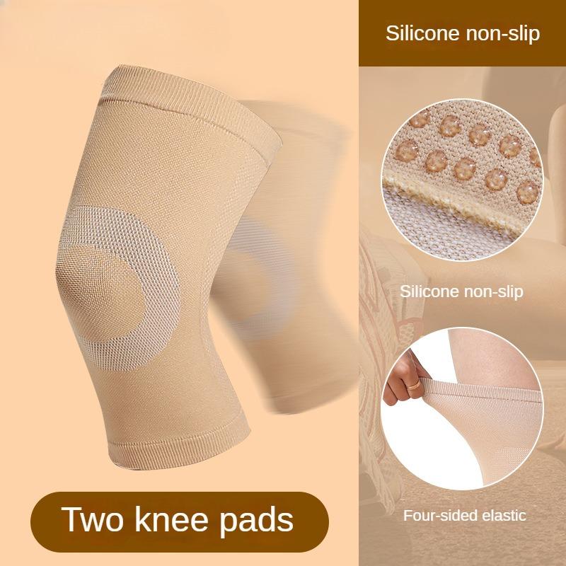 Sports Knee Pads for Men, Knee Jump Rope Sheaths, Thin Basketball and Women's Football Paint Protection, Non-slip Knee Joints