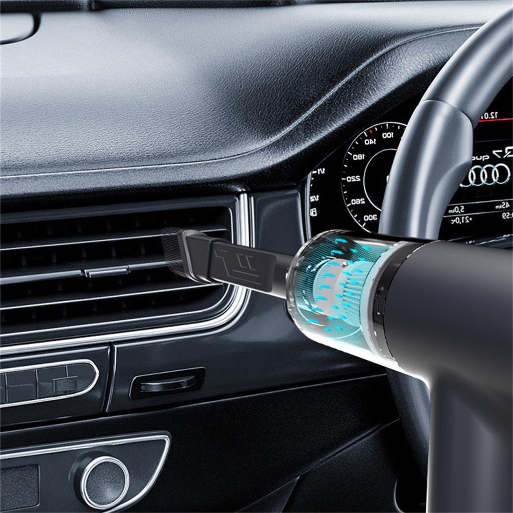 Handheld Cordless Vacuum Cleaner Portable Mini Wireless Vacuum with USB Charging and Multiple Attachments for Home Car Office Cleaning